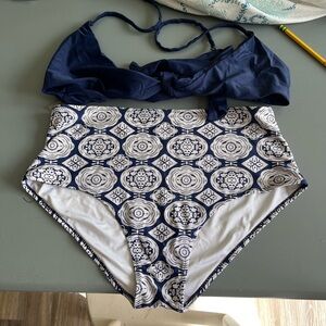 Cupshe wrap swim suit